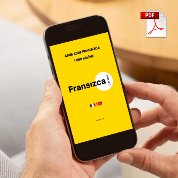 Adım Adım 1000 Fransızca Kelime – Türkçe Açıklamalı & Okunuşlu