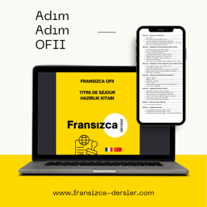Fransızca OFII – Titre de Séjour Hazırlık Kitabı